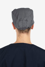 Load image into Gallery viewer, Hello my name is... Printed Elastic Back Scrub Cap
