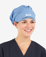 Load image into Gallery viewer, Bouffant Printed Personalised Scrub Cap