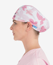 Load image into Gallery viewer, Printed Elastic Back Scrub Cap