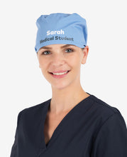 Load image into Gallery viewer, Printed Elastic Back Scrub Cap