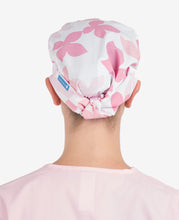 Load image into Gallery viewer, Printed Personalised Ribbon Back Scrub Cap