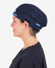 Load image into Gallery viewer, Printed Personalised Ribbon Back Scrub Cap