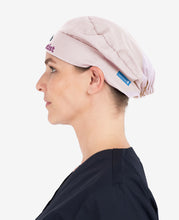 Load image into Gallery viewer, Printed Personalised Ribbon Back Scrub Cap