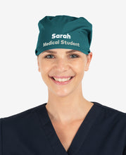 Load image into Gallery viewer, Printed Elastic Back Scrub Cap