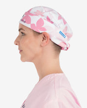 Load image into Gallery viewer, Printed Personalised Ribbon Back Scrub Cap