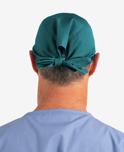 Printed Personalised Tie Back Scrub Cap